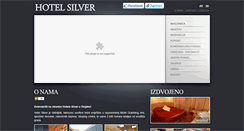 Desktop Screenshot of hotel-silver.hr